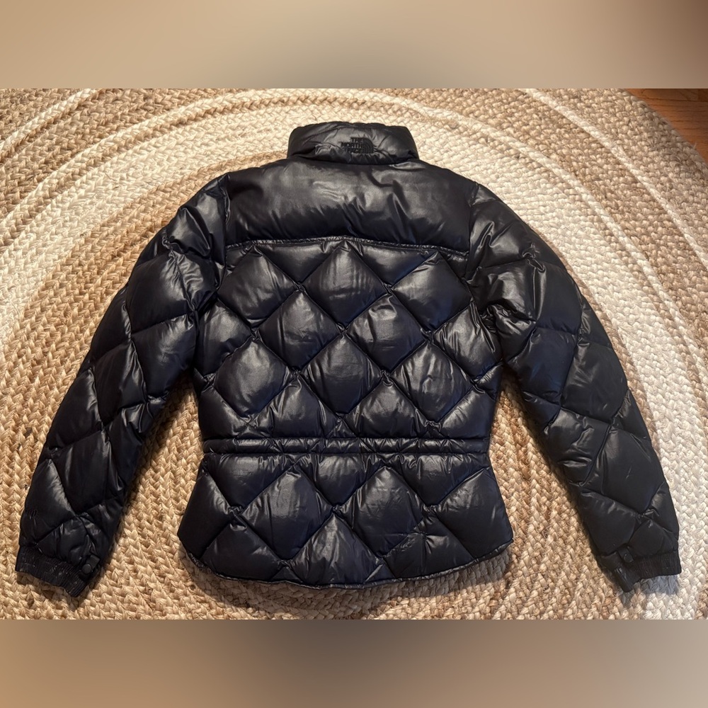 Indie Sleaze Gorpcore Baddie Indie City Chic The North Face Black 600 Down Cozy - Picture 7 of 8